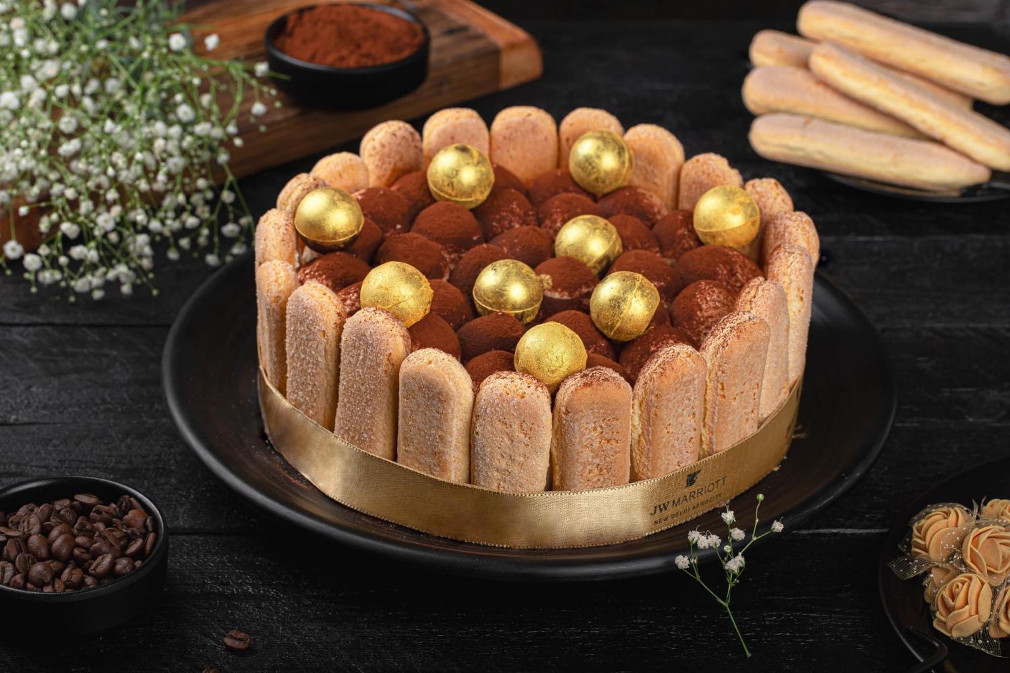 Jw Marriott Hotel New Delhi Aerocity Exterior foto Tiramisu